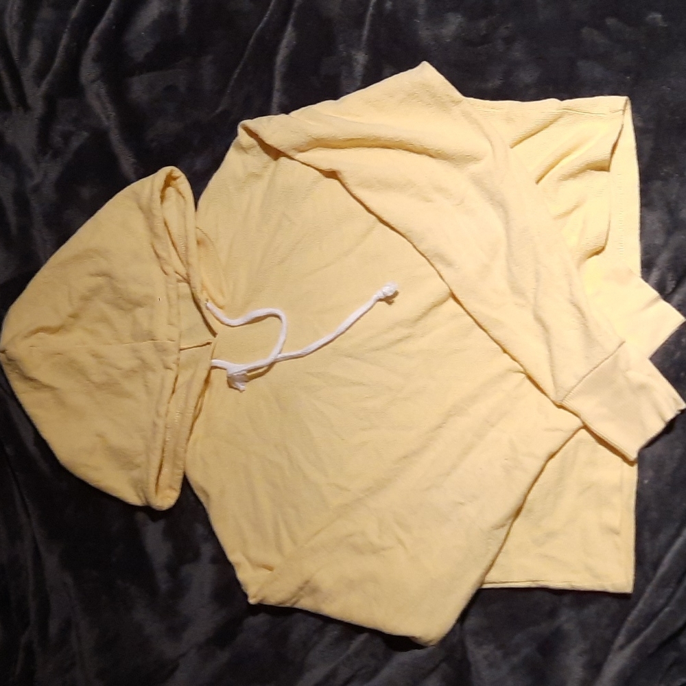 Yellow Pull-Over Hoodie